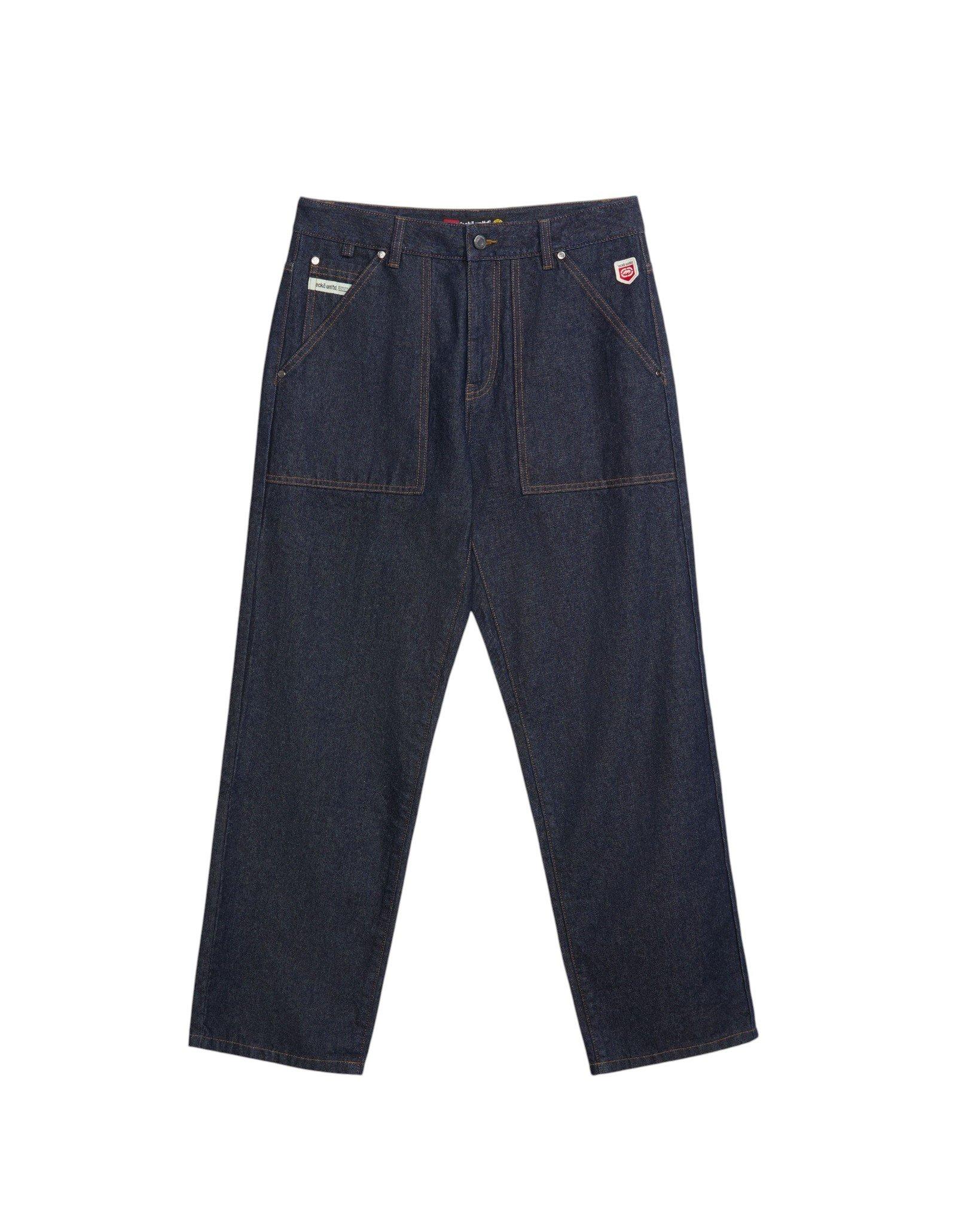 ecko unltd. Men's Surplus Dk Blue Wash Denim Pant - DK BLUE